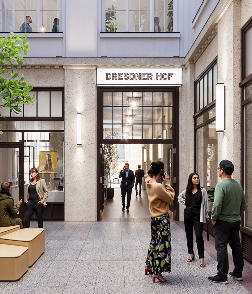 Dresdner Hof Entrance